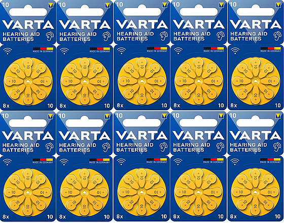 ������ ������ ����� V10 6PCS 10BL VARTA - ���� 60 ������