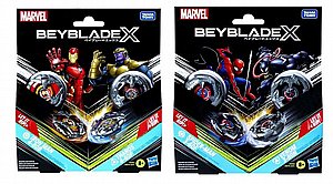 זוג בייבלייד עם זוג משגרים Marvel זוג בייבלייד עם זוג משגרים Marvel