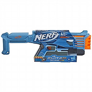 נרף QS4 טטראד 2.0 Nerf Elite נרף QS4 טטראד 2.0 Nerf Elite