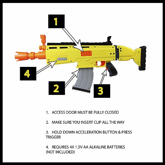 ���� ��� / NERF ��� AR-L �������� / Fortnite