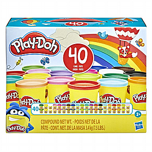 פליידו / Play-Doh ערכת 40 צבעים פליידו / Play-Doh ערכת 40 צבעים