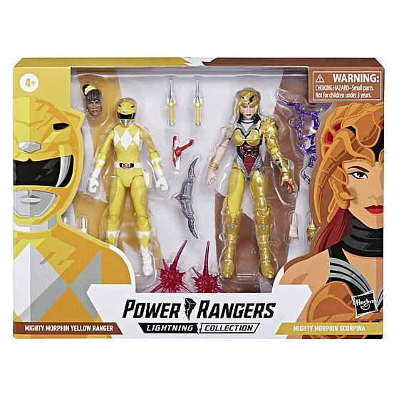 �� 2 ������ Yellow Ranger + Morphin Scorpina - ���� �������