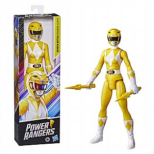 דמות 25 ס"מ Yellow Ranger עם אביזר לחימה - ביני צעצועים דמות 25 ס"מ Yellow Ranger עם אביזר לחימה - ביני צעצועים