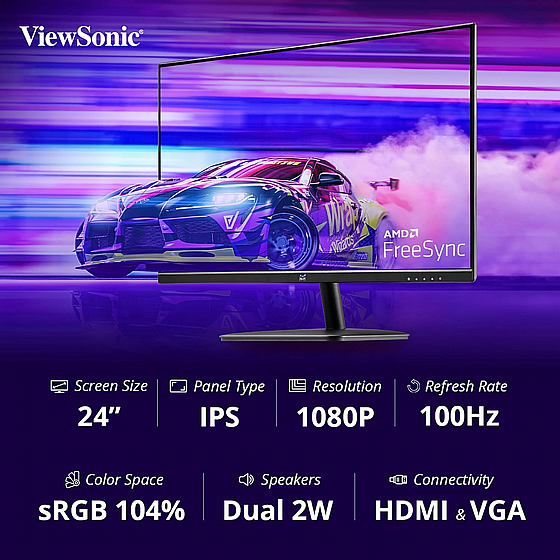 ��� ���� 24" Viewsonic VA2432-MH