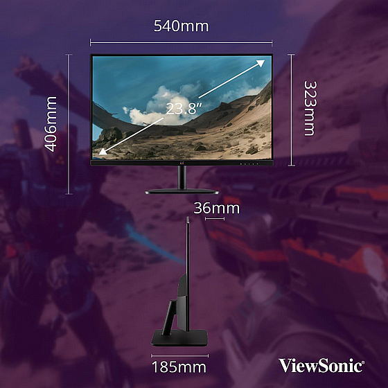 ��� ���� 24" Viewsonic VA2432-MH