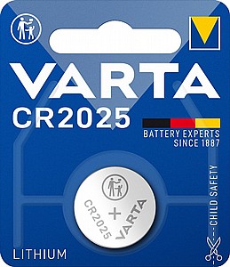 סוללות VARTA LITHIUM CR 2025 קופסא של 10 יח' - ביני סוללות VARTA LITHIUM CR 2025 קופסא של 10 יח' - ביני