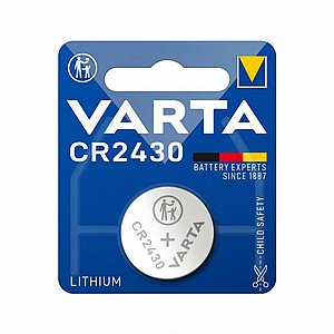 סוללות VARTA LITHIUM CR 2430 קופסא של 10 יח' סוללות VARTA LITHIUM CR 2430 קופסא של 10 יח'
