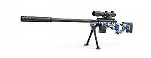 רובה ג'ל AWM ידני כחול רובה ג'ל AWM ידני כחול